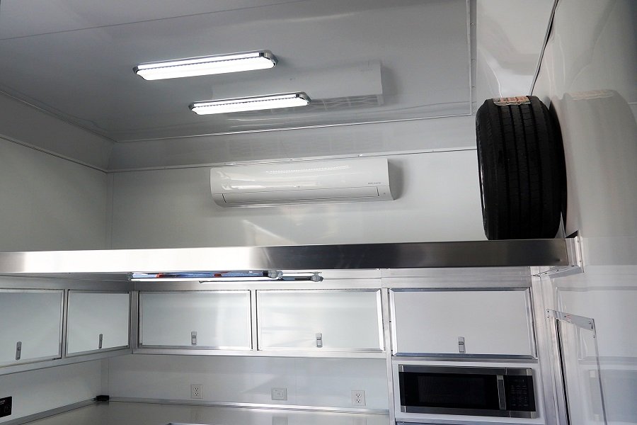 LG HVAC interior stacker